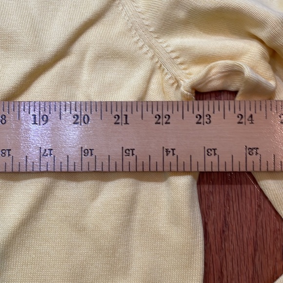 Brooks Brothers NWT Yellow Crew Neck Sweater Size XXL 100% Supima Cotton - Picture 4 of 13